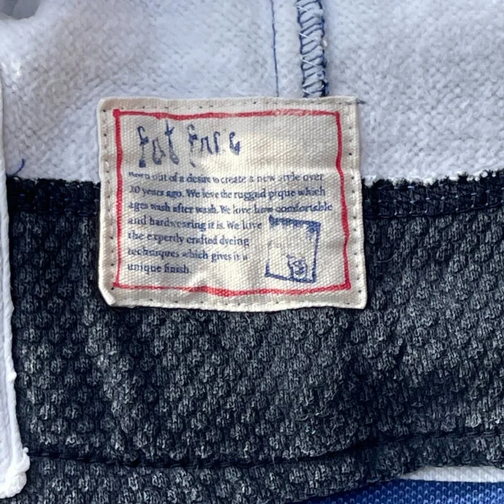 Fatface The Airlie Blue and White Breton Style 1/4 Zip Pullover Jumper Size S - Picture 8 of 11